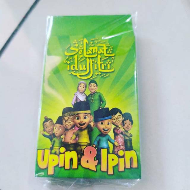  Amplop angpau  angpao lebaran Idul Fitri Upin Ipin MINI    