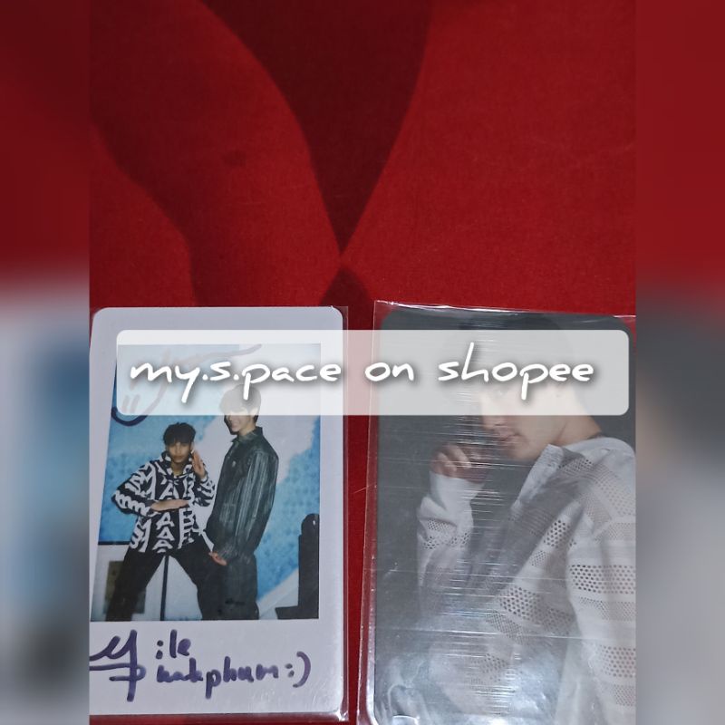 wts official polaroid spotlight mile apo photocard perth kinnporsche premier boxset limited