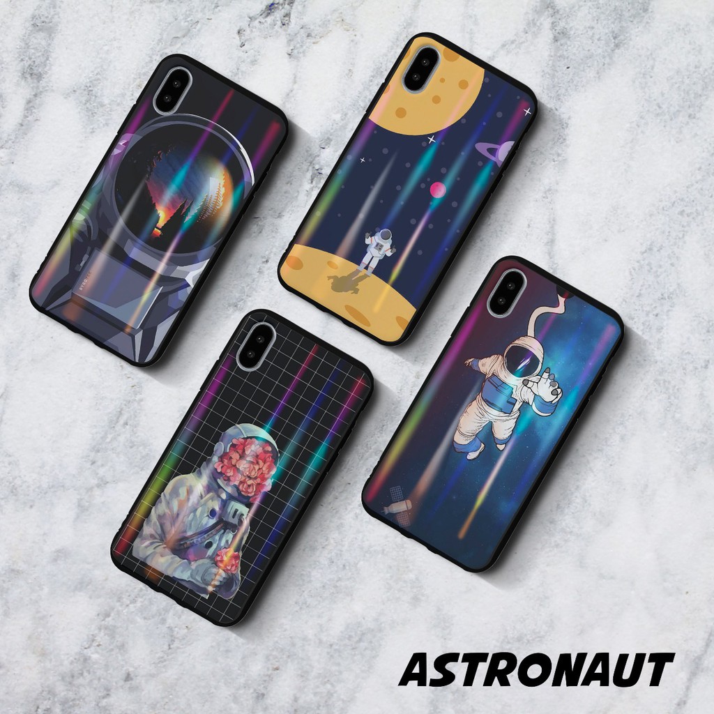 ASTRONAUT Soft Case handphone Aurora for VIVO V5/V7/V9/Y85/Y53/Y55/Y66/Y67/Y71/Y81/Y83/V11/Pro/S/i