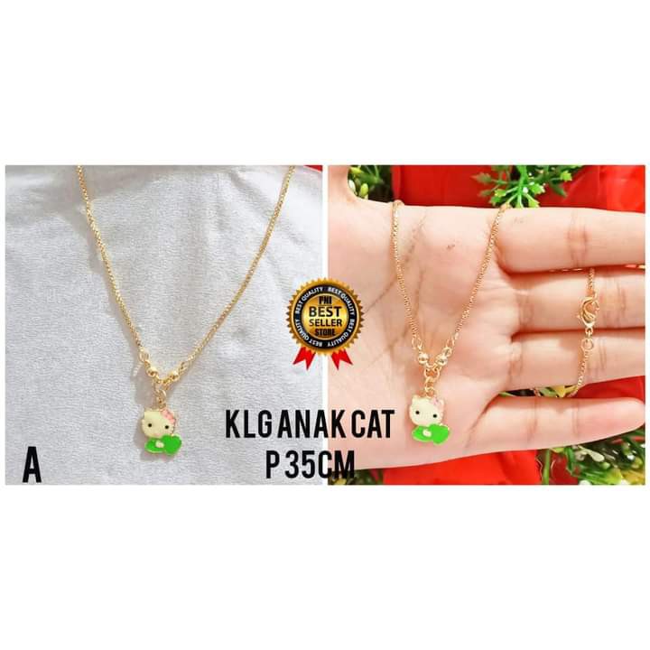 Kalung TITANIUM Anak Karakter Berbagai Motif Perhiasan Anak (COD)