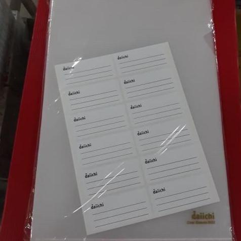 

BISA COD Map bening / Map Transparant / Clear Sleeves Daichi isi 12 lbr - F4 BERGARANSI Kode 685