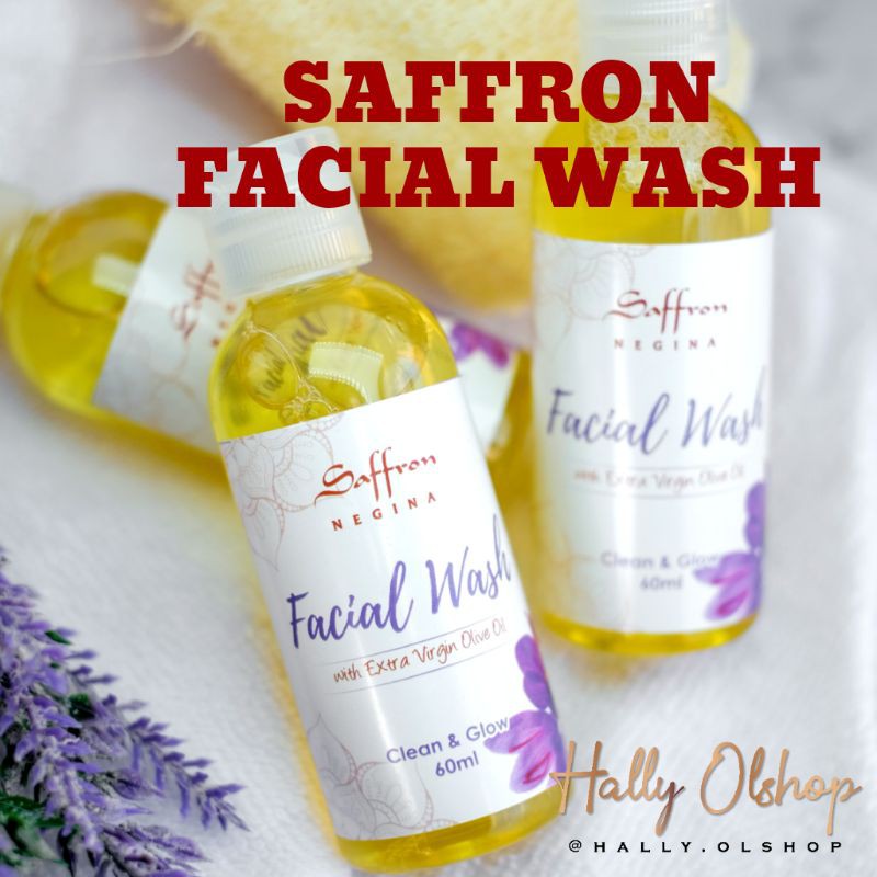 FACIAL WASH SAFFRON NEGINA SABUN MUKA CAIR