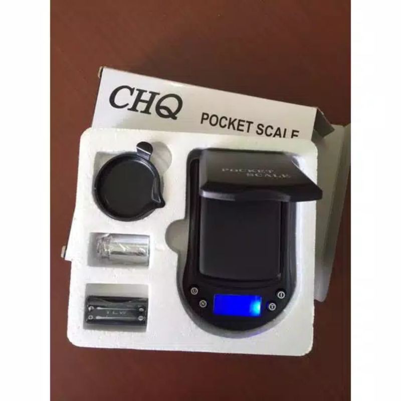 COD Pocket Scale CHQ Timbang Emas Digital 200gr akurasi 0.01gr