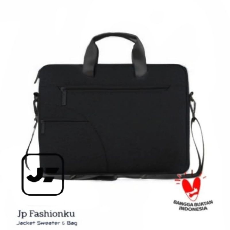 Tas Laptop 14 inch Selempang Jinjing kantor, sekolah, kampus