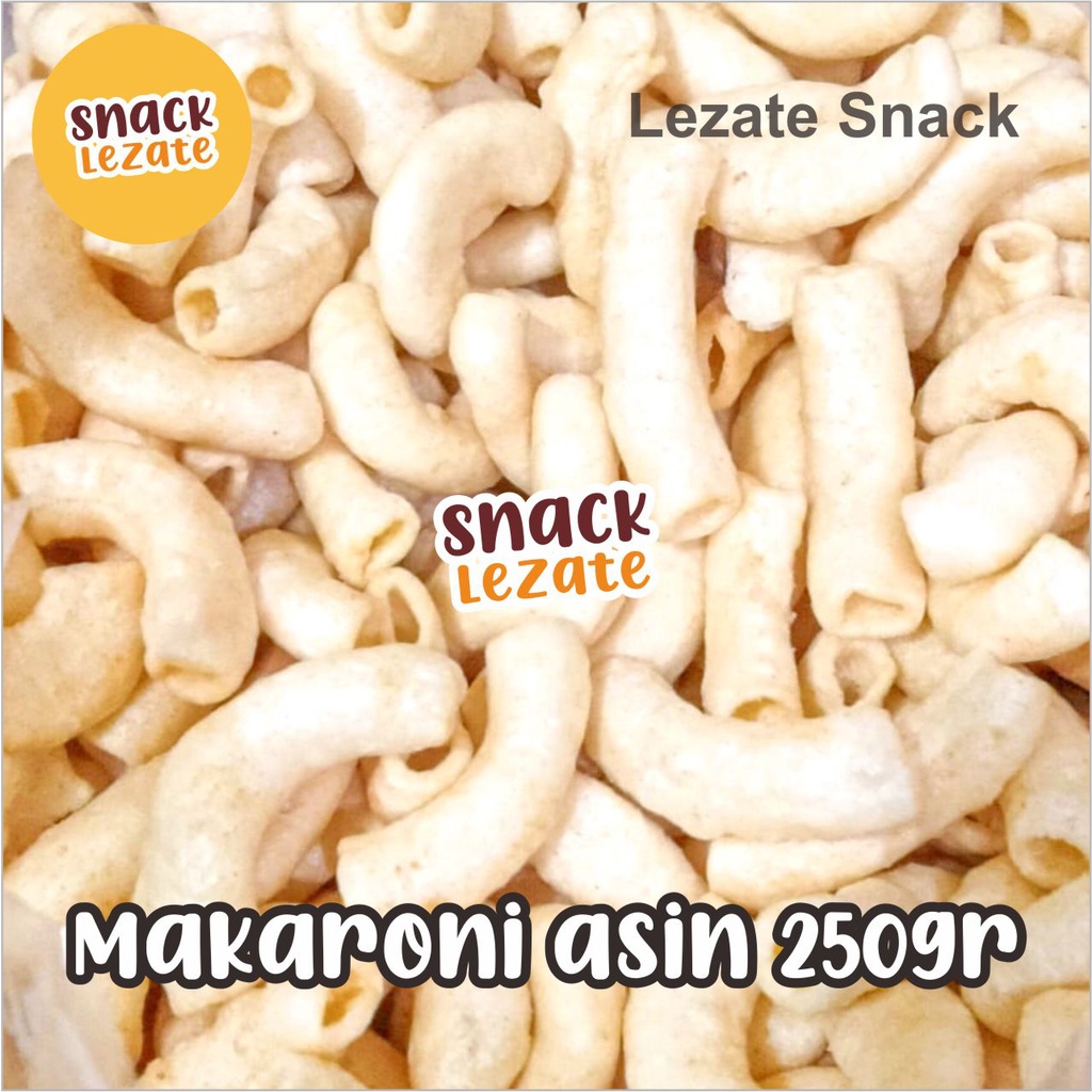 

Makaroni Asin Gurih 250gr Murah Enak Renyah / Makaroni Mekar Asin / Makroni Asin Kiloan 1 / 4 kg SEDAP