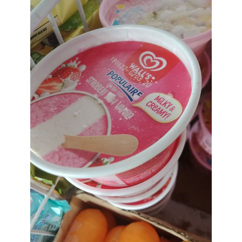 

es krim WALL's 90mL khusus area Surabaya