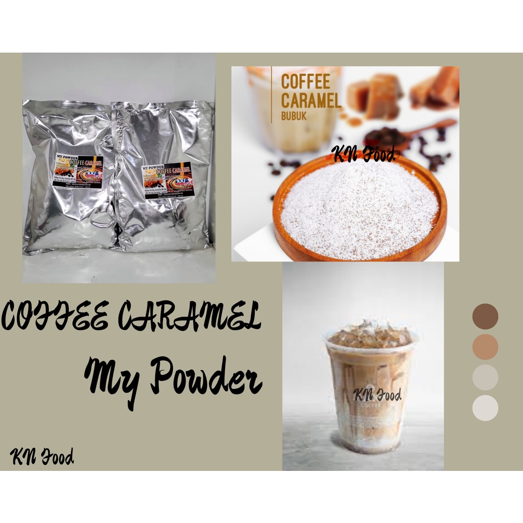 

Coffee Caramel Regular - Powder minuman rasa Coffee Caramel 1kg REGULER