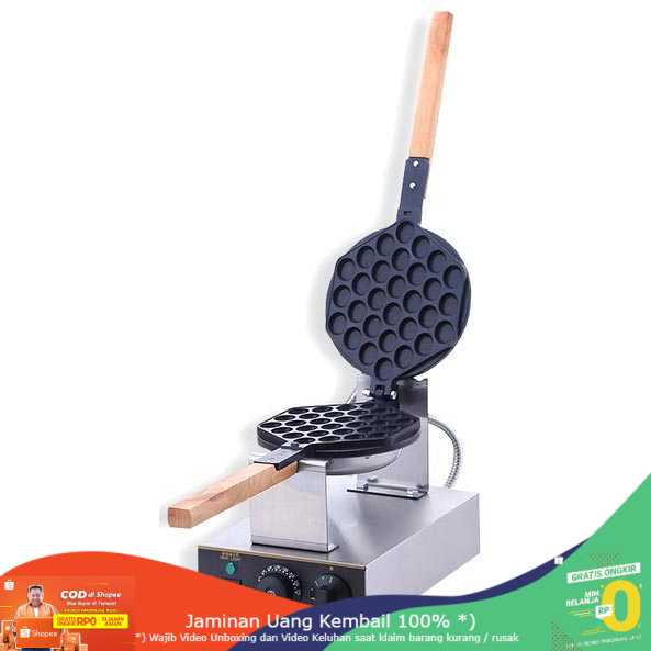 (BISA COD) RVOSTR QQ Mesin Cetakan Kue Egg Waffle Hongkong Style 220V - FY-6