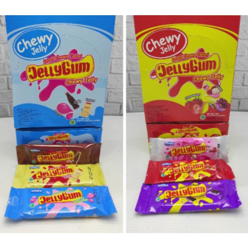 Donald Chewy JELLY GUM / JELLYGUM Mix Satuan Agar Jeli Aneka Rasa