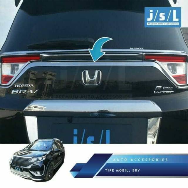 List bagasi kaca belakang / trunk lid BRV jsl