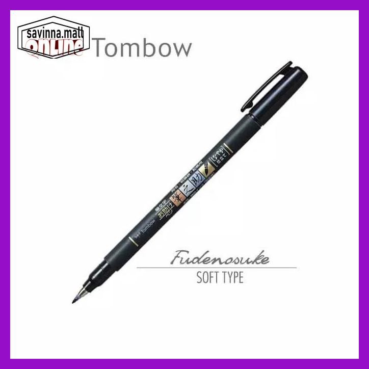 

U0Uo879- Tombow Fudenosuke Brush Pen Soft Tip / Brush Pen Soft Y7Ry688-