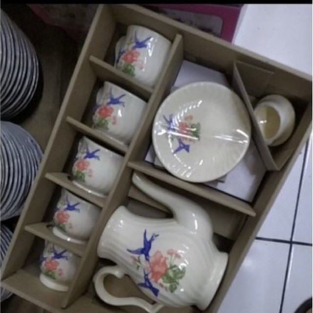 Kado Teko Cangkir Set isi 12Pcs