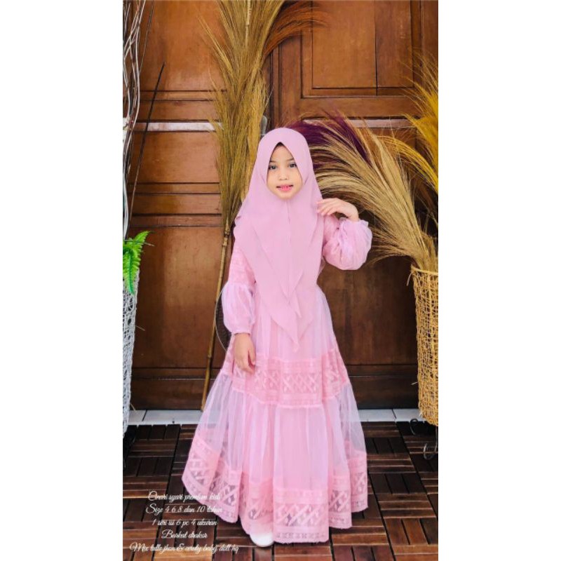 cinari kids set syar'i by ohc