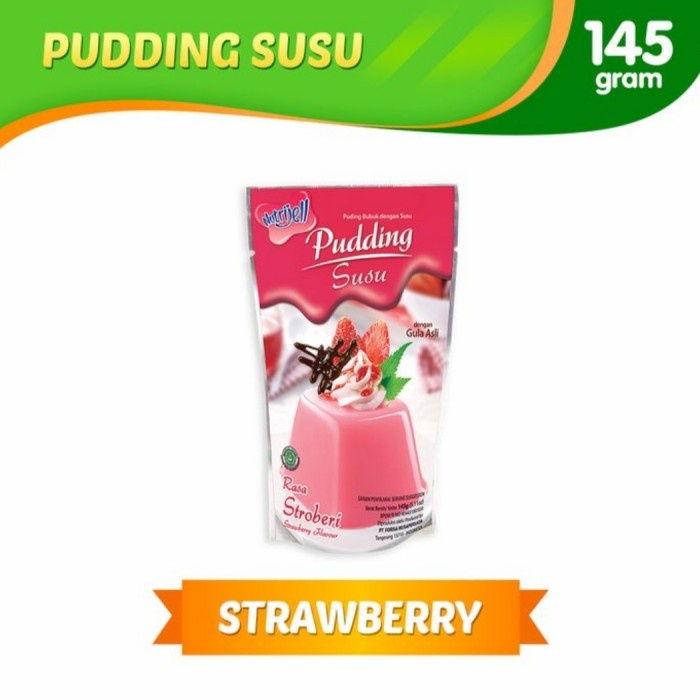 

d00gg Nutrijel Nutrijell Puding Susu Stroberi Strawberry 145 Gram 145Gr Xz20X1Z11