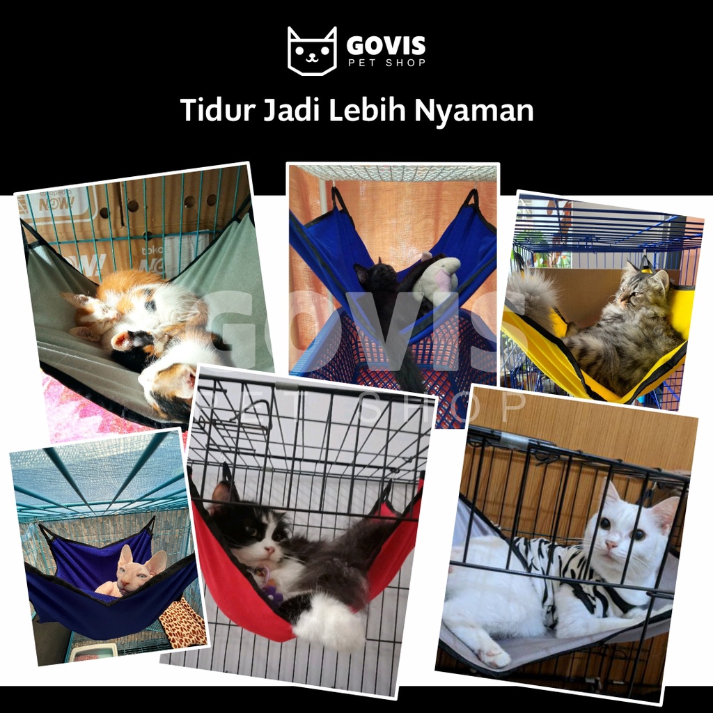 Govis Hammock Kandang Kucing Ayunan Sleeping Pouch