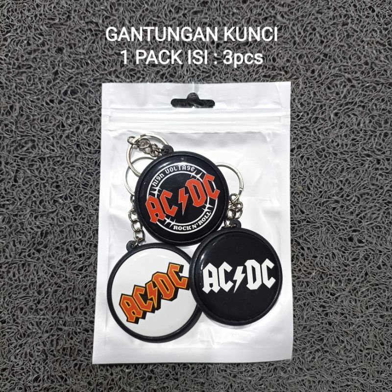 Gantungan Kunci ACDC premium best quality