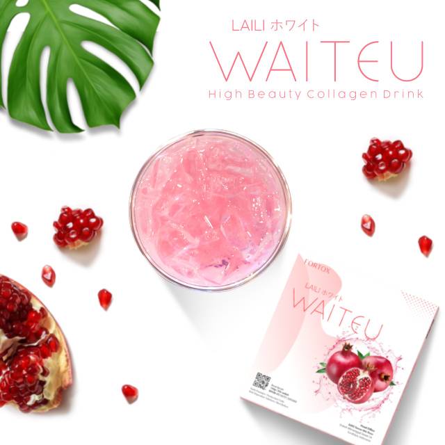 GROSIR WAITEU COLLAGEN PEPTIDE IKAN L- GLUTHATIONE PEMUTIH KULIT PERAWATAN BADAN (1 BOX) BPOM HALAL