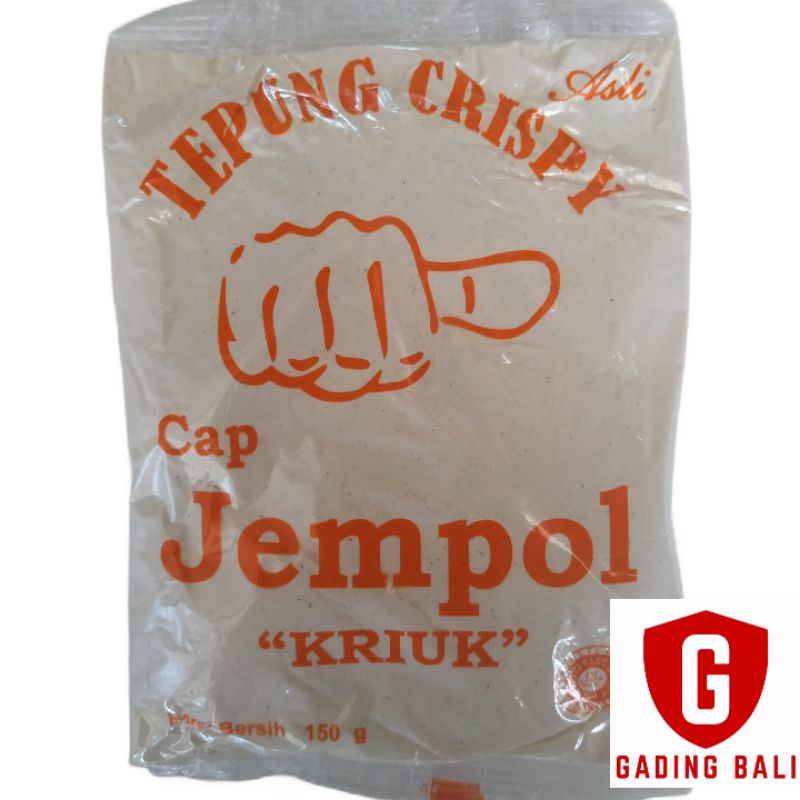 

Tepung jempol crispy kriuk kemasan 150gr