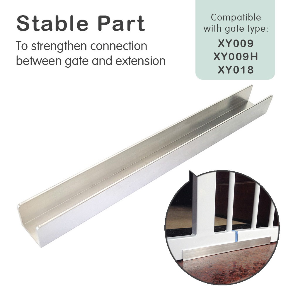 SKIDA Baby Safe XY023 Stable Bottom Reinforcement Part for Safety Gate XY009 XY018