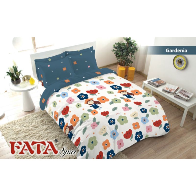 Bed Cover Fata Motif Korea Size 120x200 Original