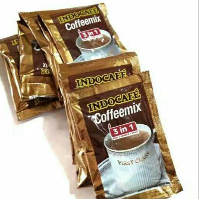 Kopi indocafe coffeemix 1 renteng isi 10