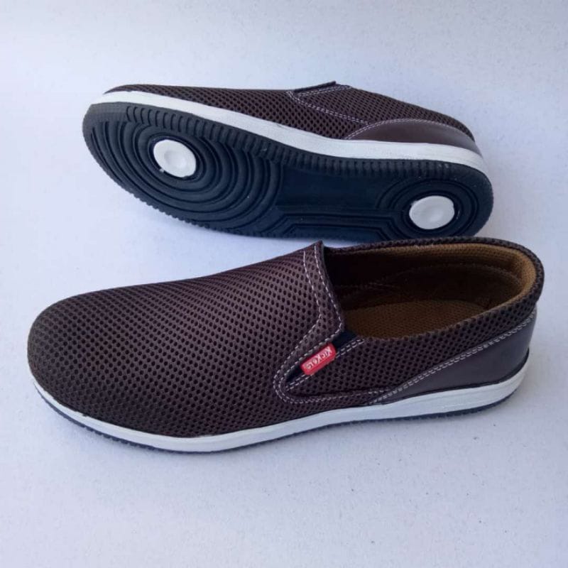 SEPATU CASUAL PRIA SEPATU KERJA SEPATU SLIP ON PRIA JNC GENERASI SP  03