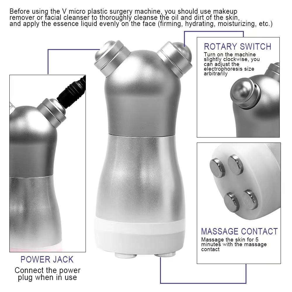 PORTABLE MESSO NON NEEDLE PHOTON REJUVENATION MESOTHERAPY PHOTON HOT//ALAT SETRIKA WAJAH