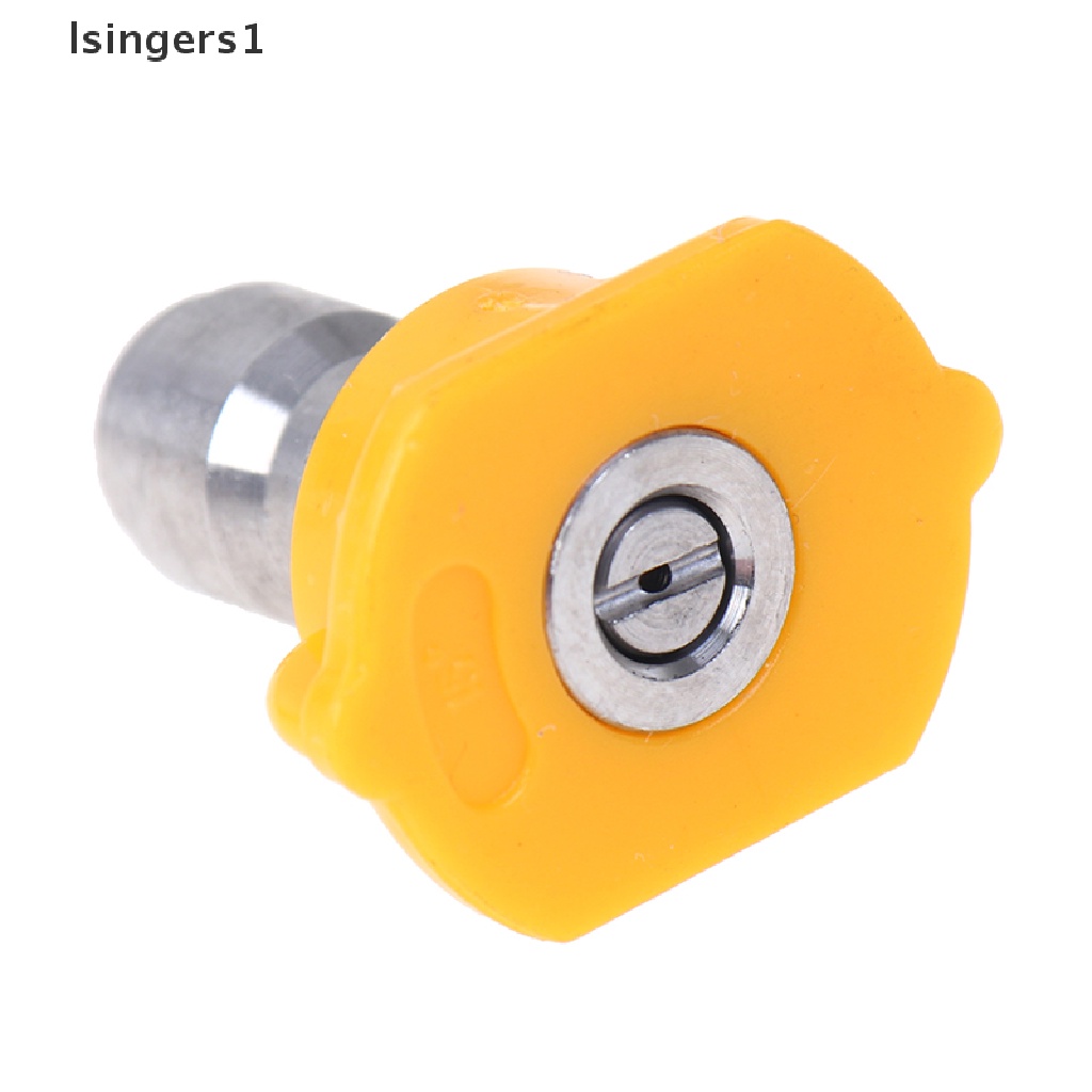 (lsingers1) 5pcs / Set Nozzle Spray Tekanan Tinggi 1 / 4 &quot;Quick Connect Untuk Aksesoris Mesin Cuci