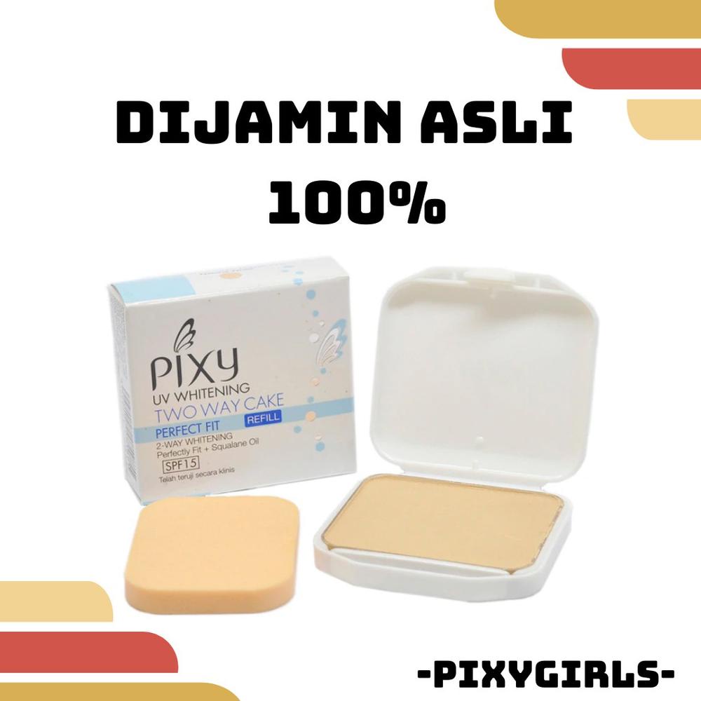 Pixy Two Way Cake Perfect Fit Refill Asli Bedak Pixy Kosmetik