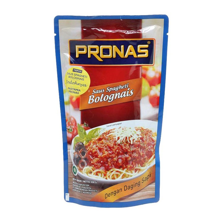

Pronas Sauce Spaghetti Bolognais 350 gr