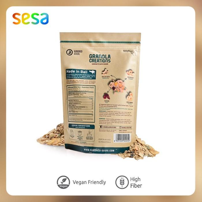 

Hundred Seeds Tropical Fruit & Nuts Granola Creations 400 g Best Seller