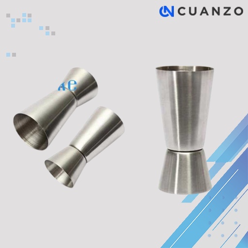 Gelas Bartender Cocktail / One Two Cups Gelas Ukur Jigger Bartender Double Shot 15 30ml / Gelas Takar Pengukur Air Kopi Susu Sirup Bartender Barista Stainless Steel Ml / Alat Ukur Minuman / Wadah Ukur Ml / Takaran Air / Takaran Minuman Bartender Murah Ori