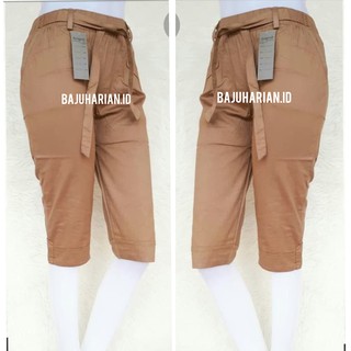 Celana Harem Pendek 7 8 Wanita Katun Strecth Size Standart Celana Harem Pendek 7 8 Wanita Katun Strecth Size Standart