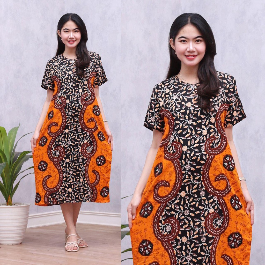 Daster Batik CORDELIA Dater Busui Daster Cantik Baju Tidur Baju Santai Baju Batik