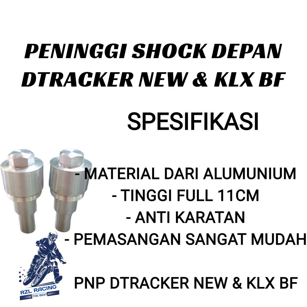 Peninggi Shock Depan Klx Bf Dtracker New