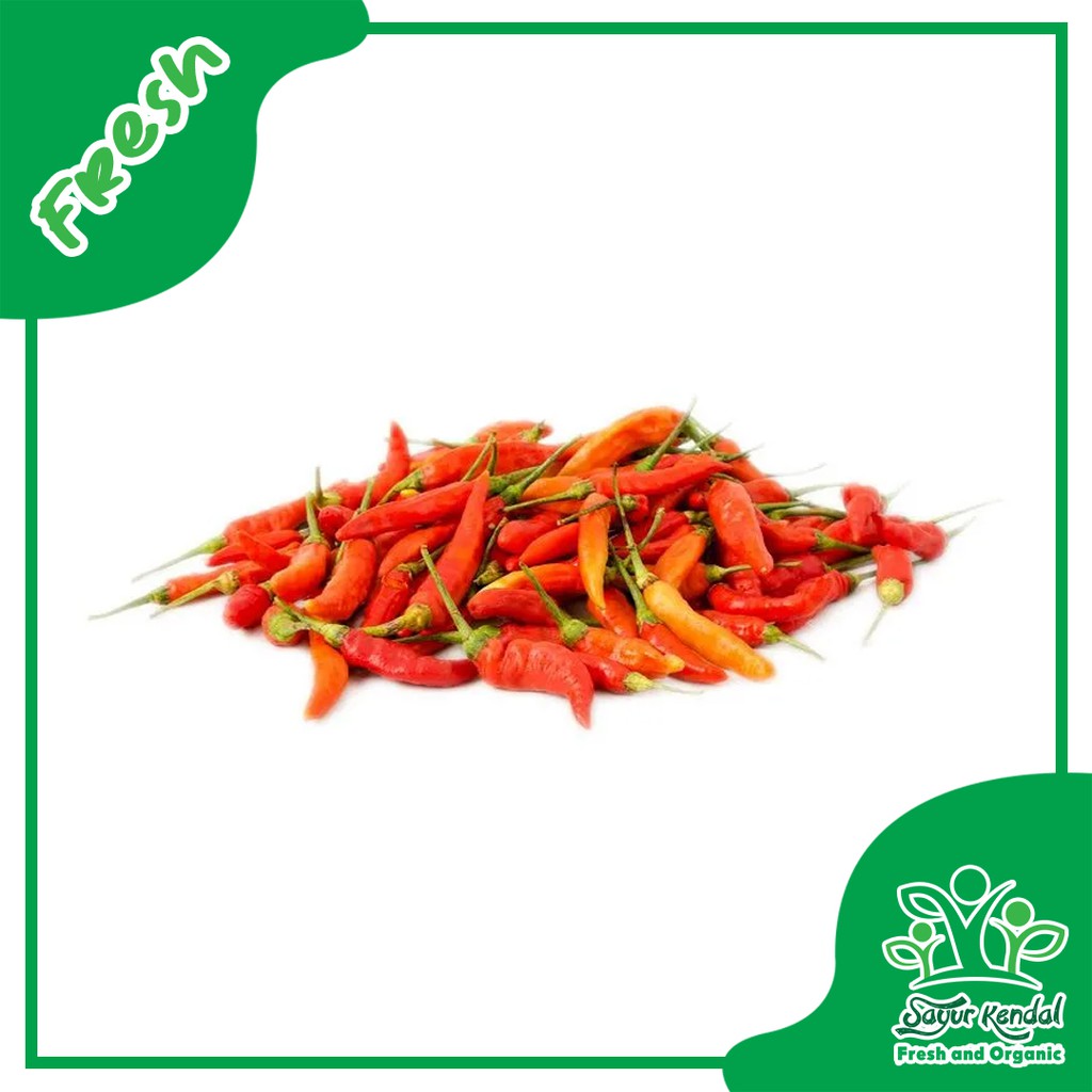 

Cabe Rawit Merah Segar (100gr) - Sayur Kendal