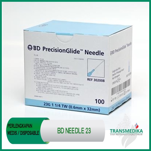 Needle 23 BD / Jarum 23 BD / Needle 23G / Jarum 23G / ECERAN