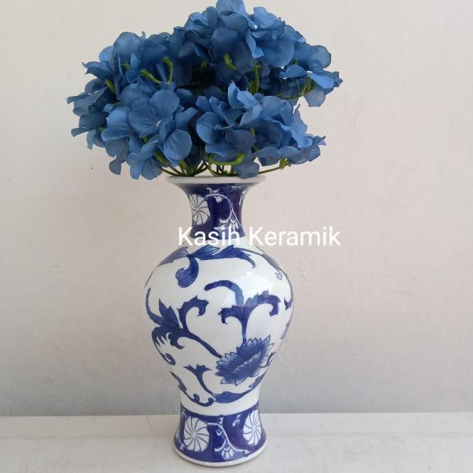 Vas Bunga/Vas Keramik Pajangan Guci Keramik