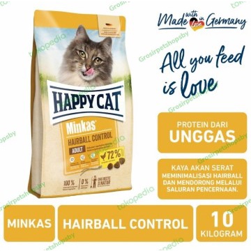 Happy Cat Minkas Hairball Control 10kg Freshpack Minkas Hairball 10kg