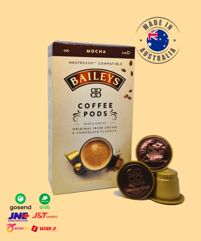 

NEW Kopi Kapsul Nespresso - Baileys Flavour / Nespresso Coffee Capsule - Mocha