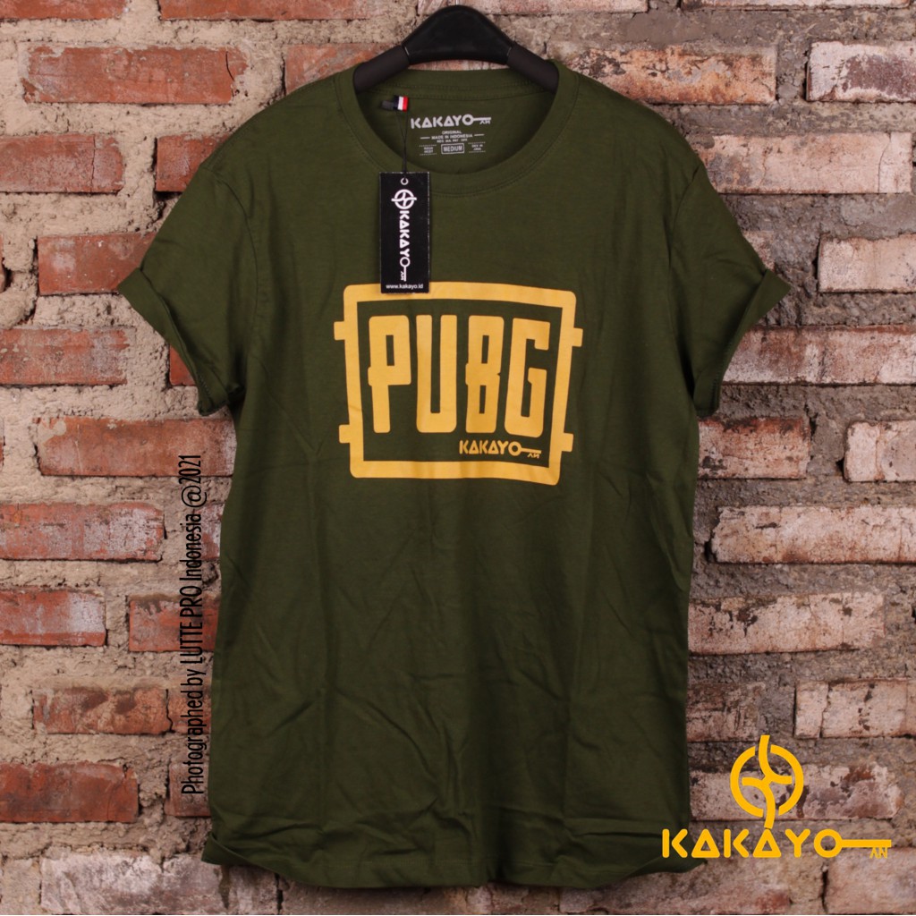 kaos dewasa/baju pria dewasa/oblong sablon dewasa/pubg/bahan katun 30s design distro keren/Kakayo