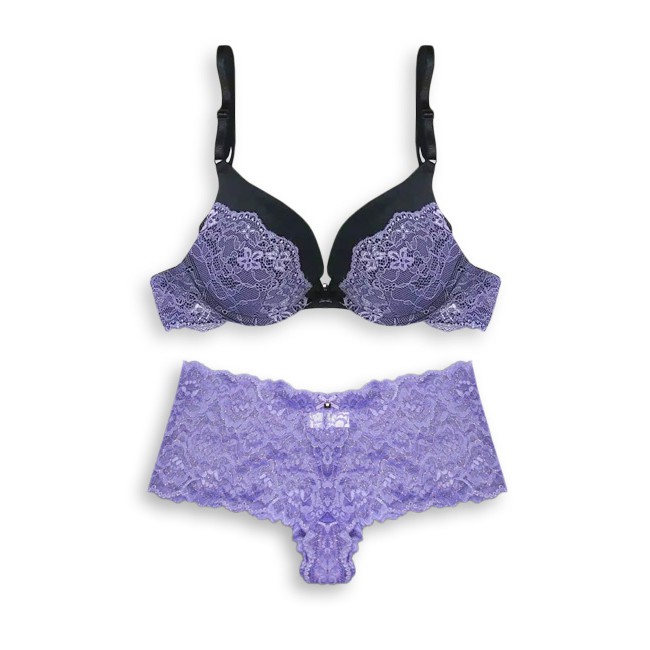 Bra Set Rhet O Ric Lace Purple