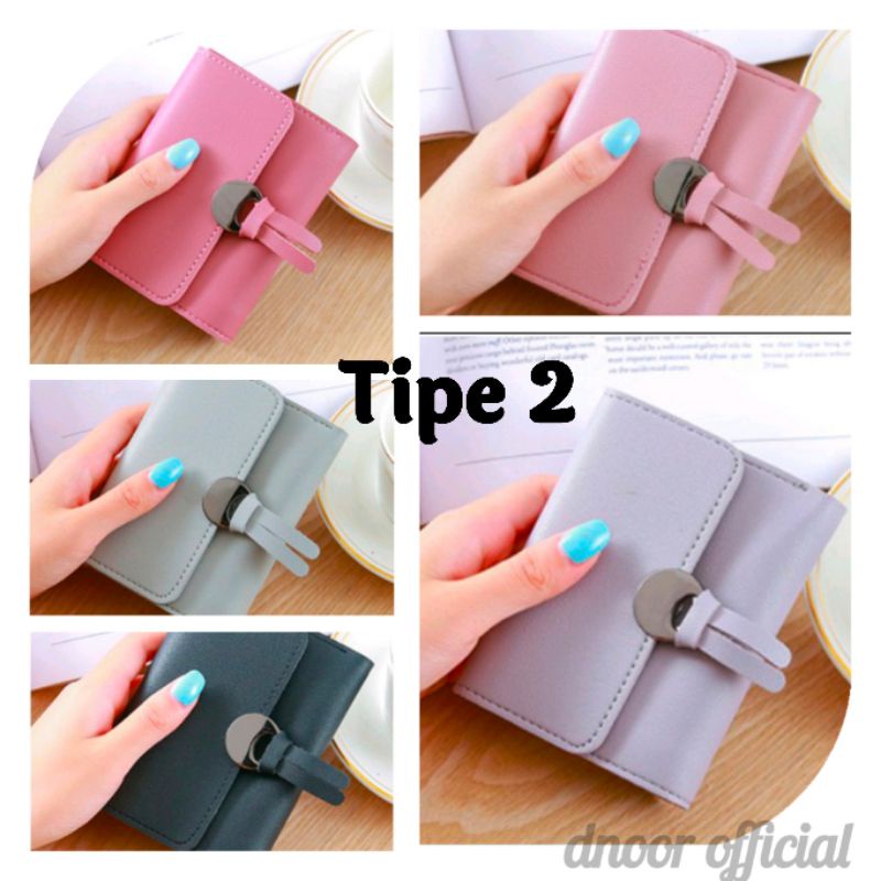 Dompet Mini Dompet Lipat Kecil Wanita Imut Modis Series Impor