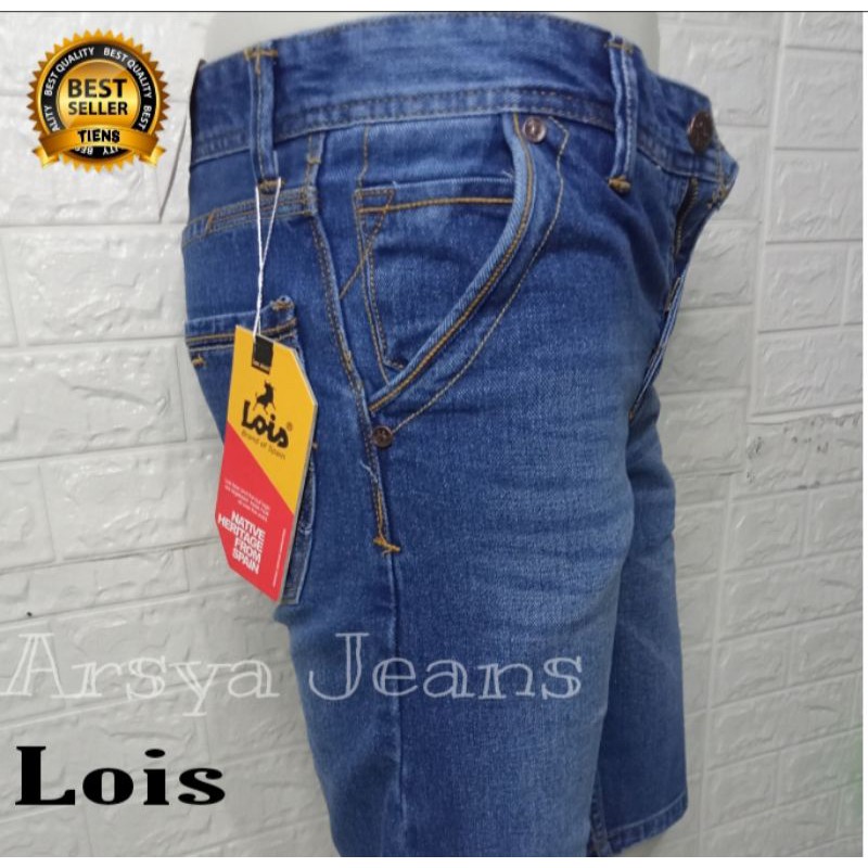 PROMO AKHIR TAHUN CELANA JEANS LOIS PENDEK PRIA/ CELANA PENDEK COWOK