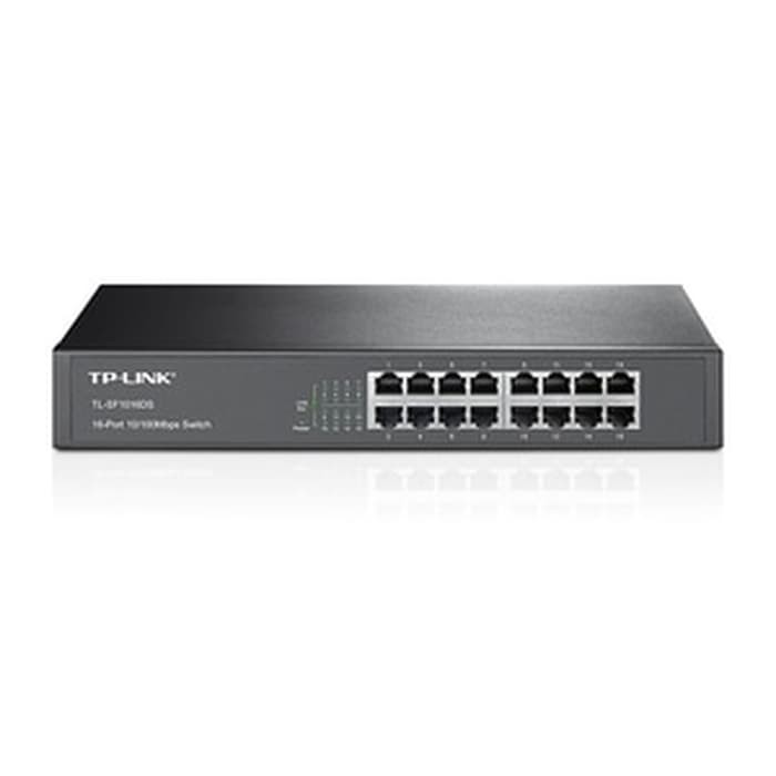 TPLINK TL-SF1016DS Switch 16 Port 10/100Mbps Metal