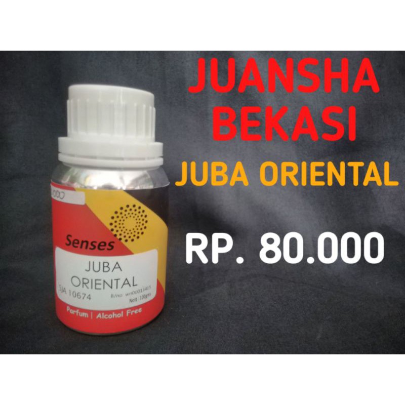 JUANSHA PARFUME BIBIT MURNI JUBA ORIENTAL // PRODUK SENSES 100ML KEMASAN SEGEL