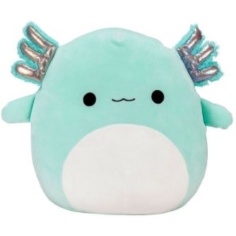 40cm Mainan Plush Axolotl Teal Green Anastasia Doll Toy Gift Kids Soft Squishmallow Boneka