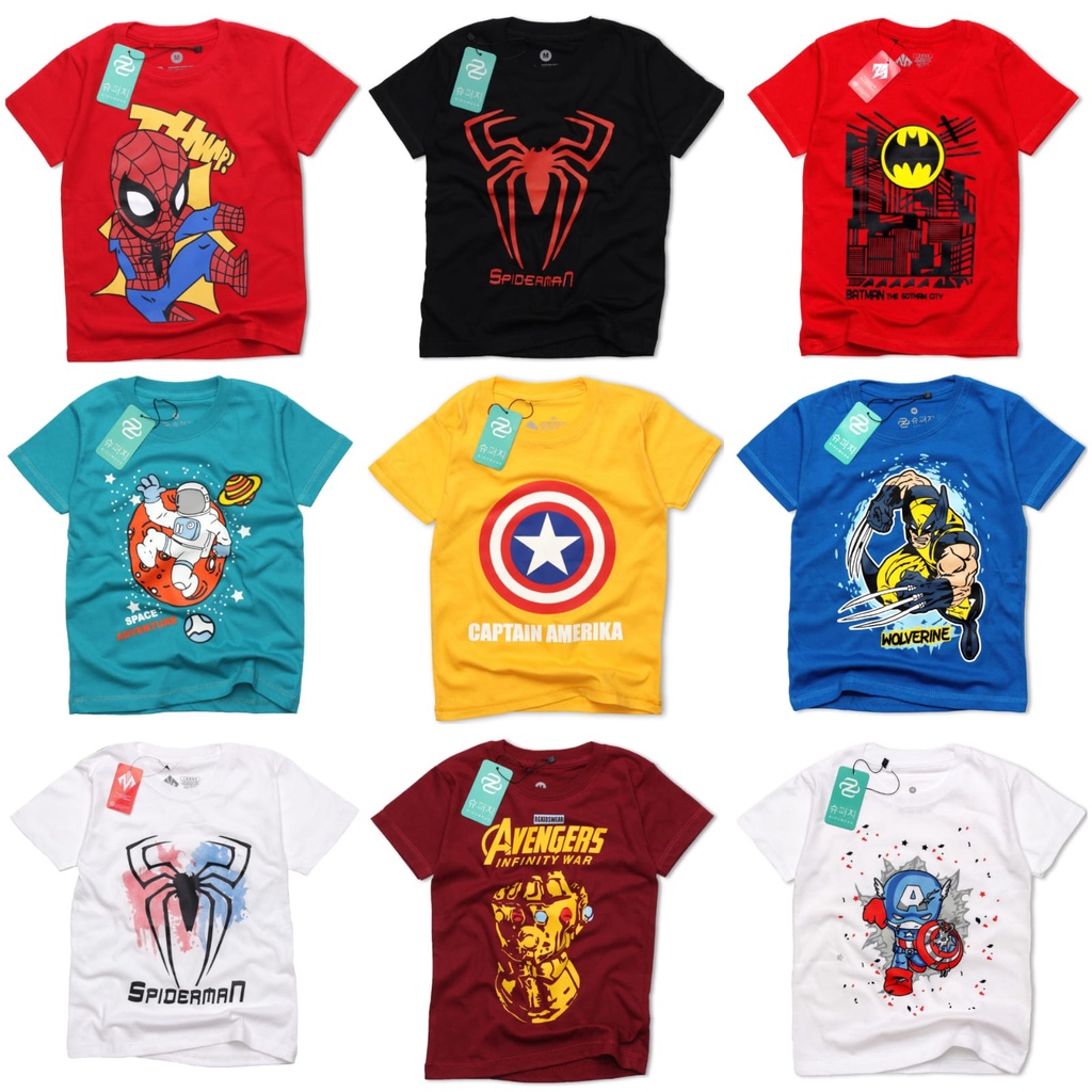 Kaos Buzz Anak Laki Laki Distro Buzz lightyer navy Superhero abadigrosir Anak 1-8 thn [S,M,LXL]  RG Kidswear