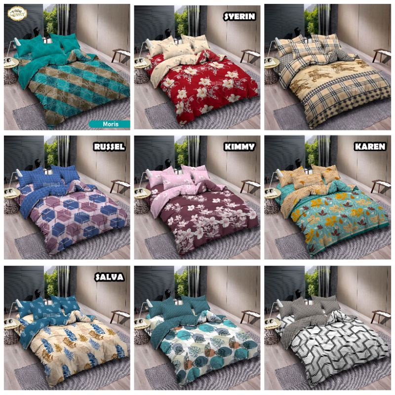 Vallery Quincy / Bedcover Vallery Quincy 180x200 king set / BED COVER VALLERY QUINCY KING 180X200 FU