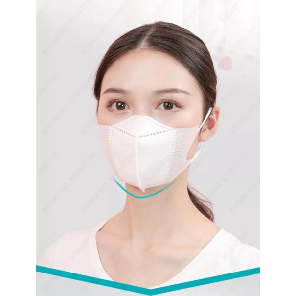 MASKER DUCKBILL HITAM PUTIH IMPORT TERLARIS
